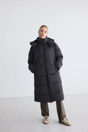 Puffer Coat SHELTER - almost black
