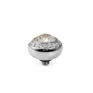 Qudo Tondo Deluxe 10mm Silver Topper - Silk