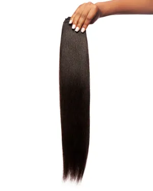 "Silk Press" Wefted Hair