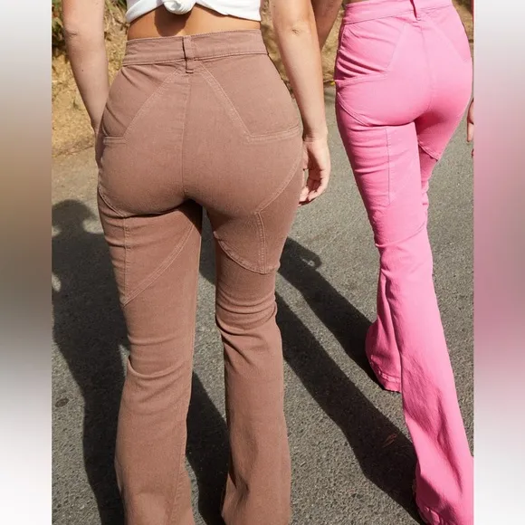Revive Venus Rocky Road Flare Jeans