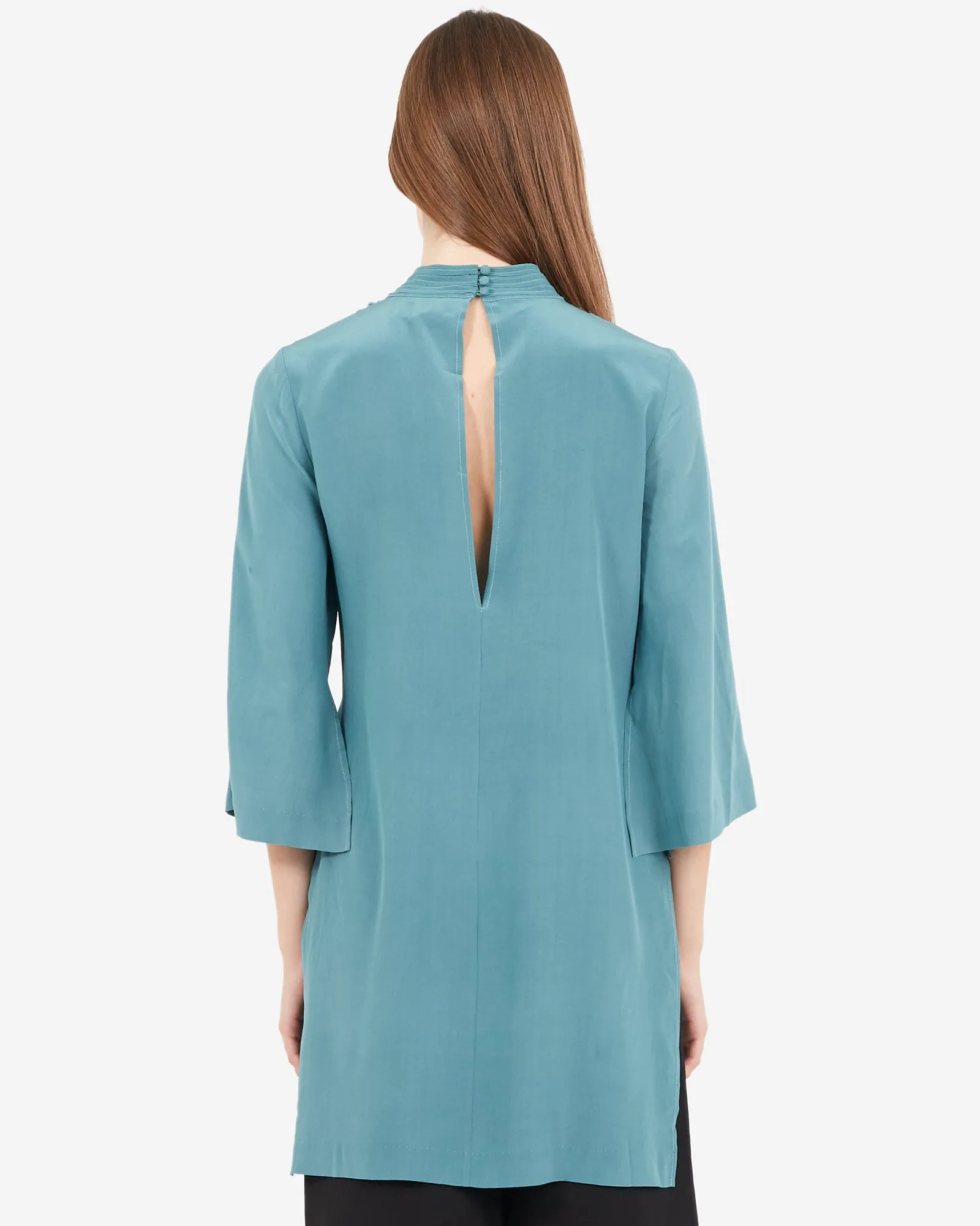 Riley Flared Sleeve SILK Tunic