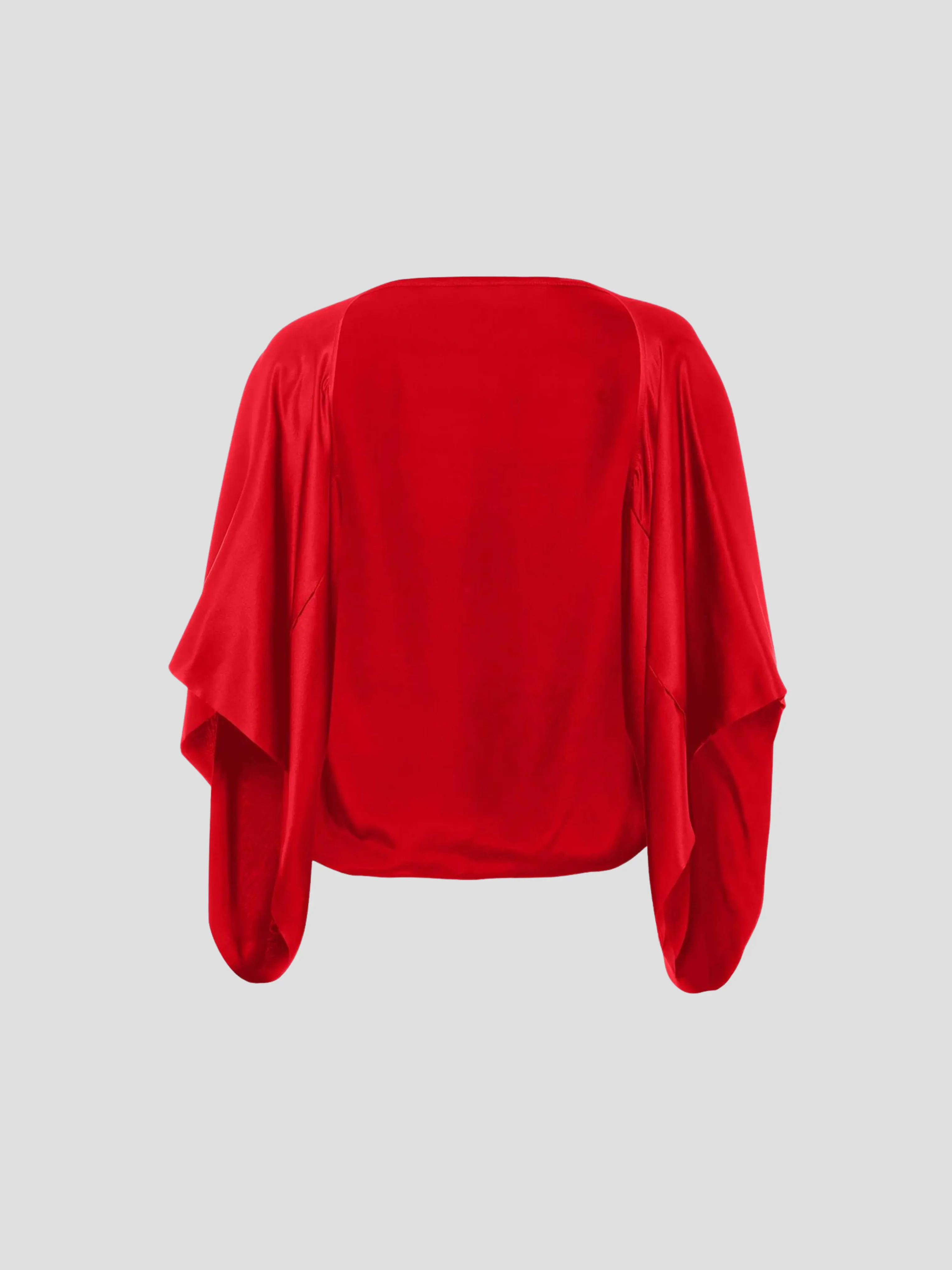 Roma Cape in Scarlet
