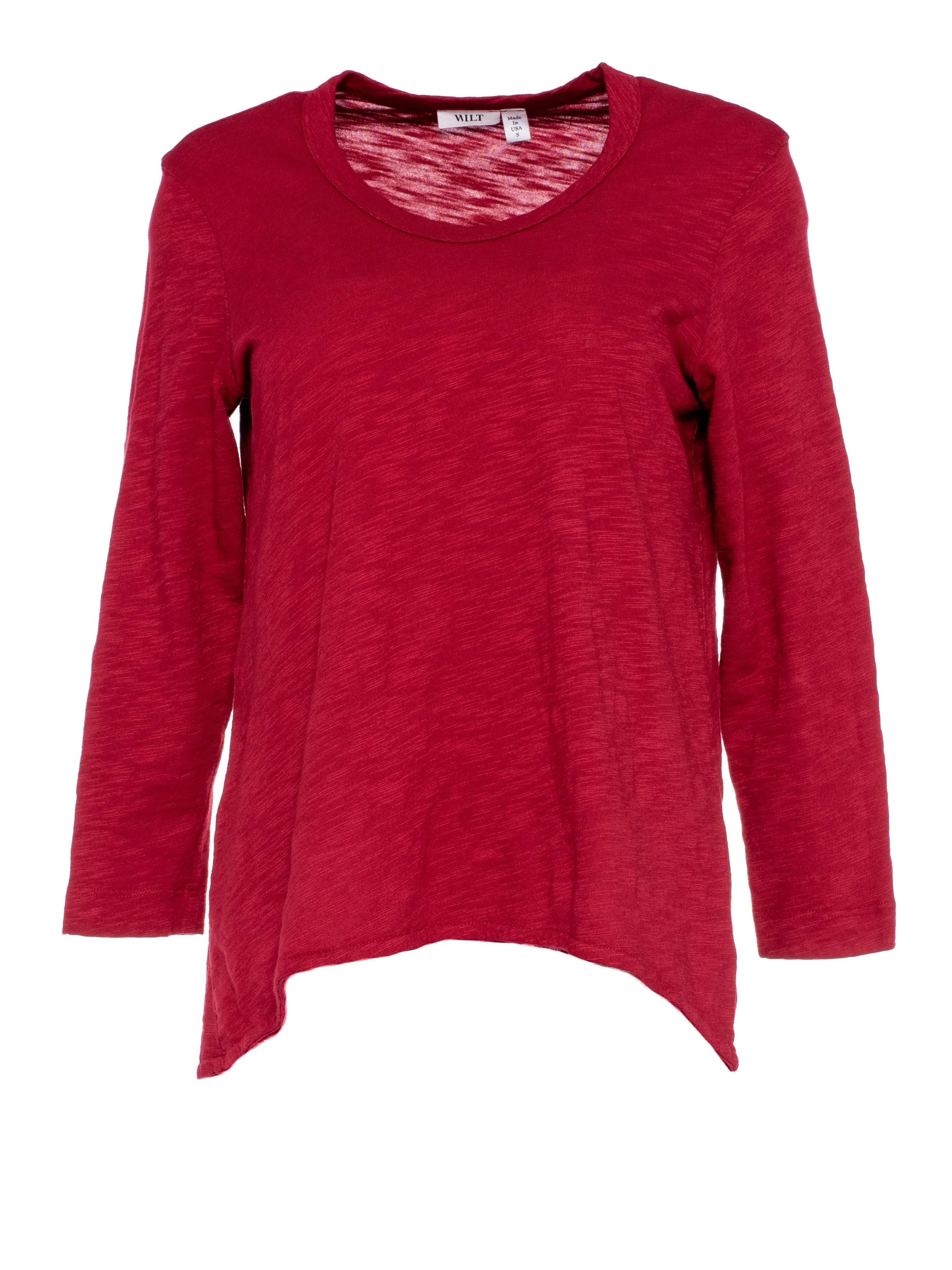 Scoopy Neck 3/4 Sleeve BF Tee