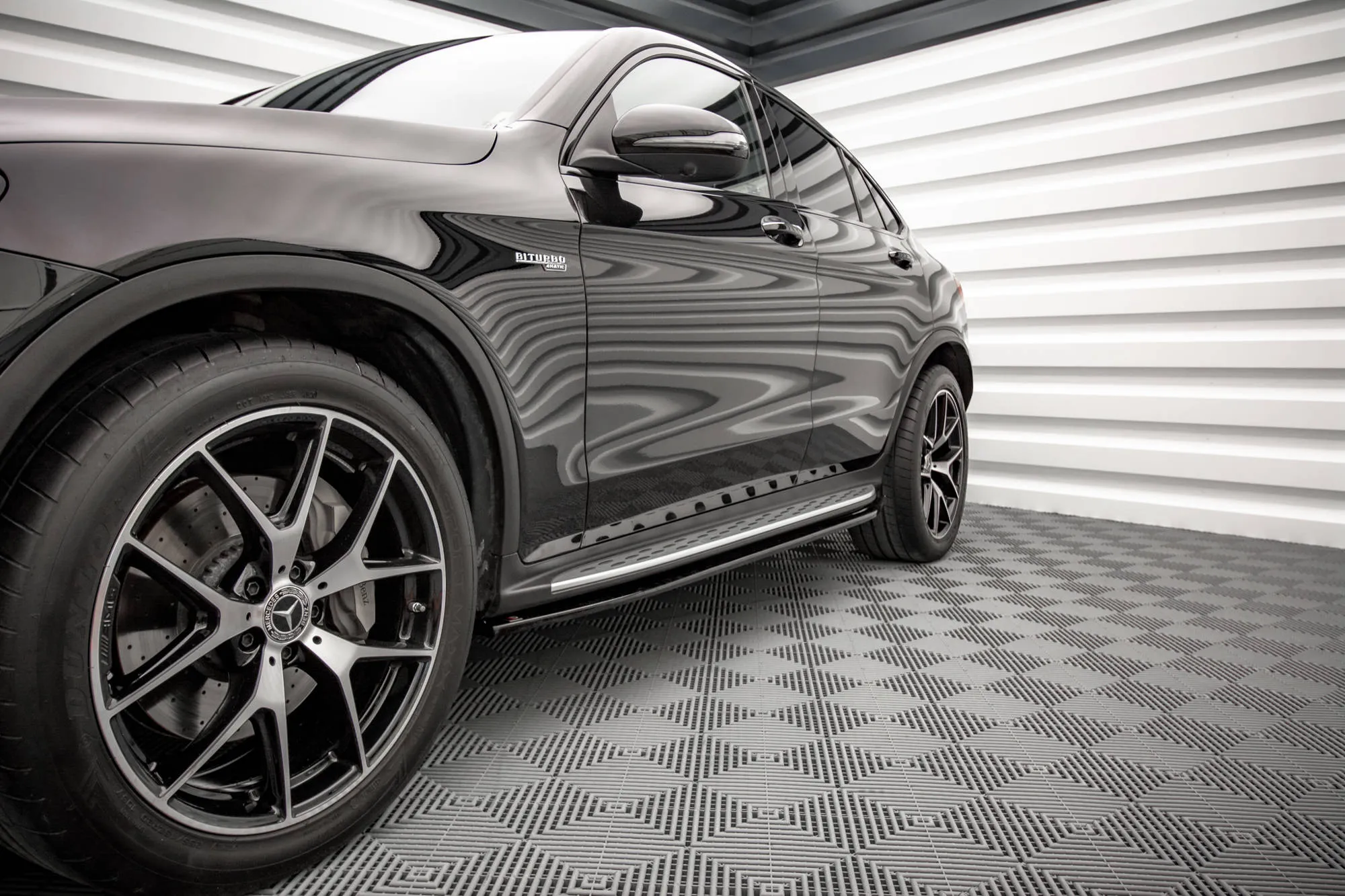 Side Skirts Diffusers V.1 Mercedes-Benz GLC Coupe AMG-Line C253