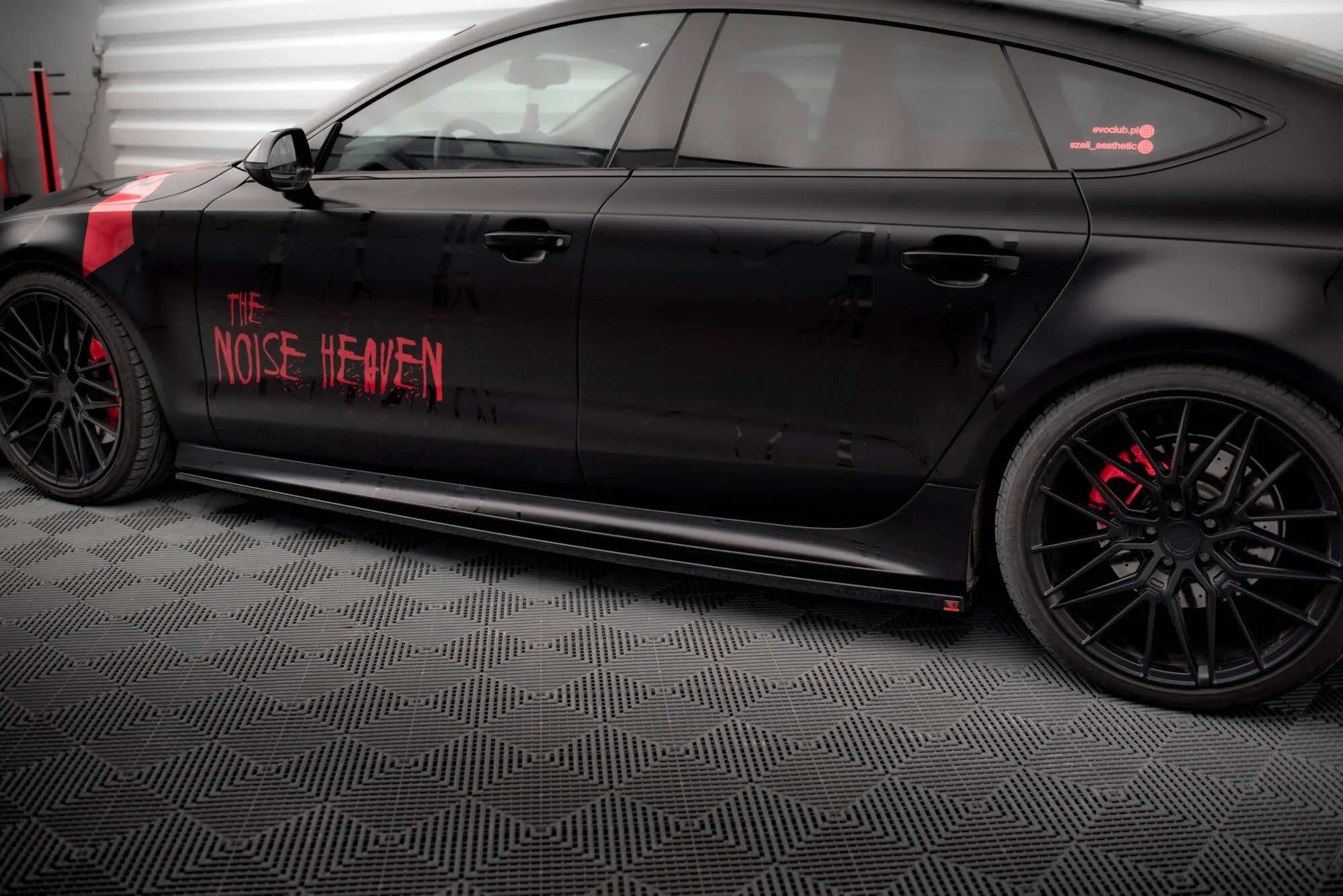 Side Skirts Diffusers V.3 Audi RS7 C7