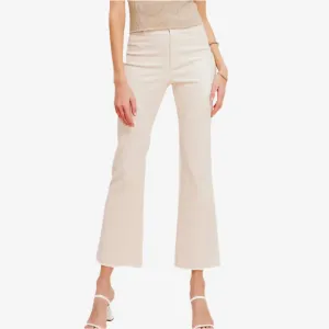 Siegan Flare Pants Soy Latte Final Sale
