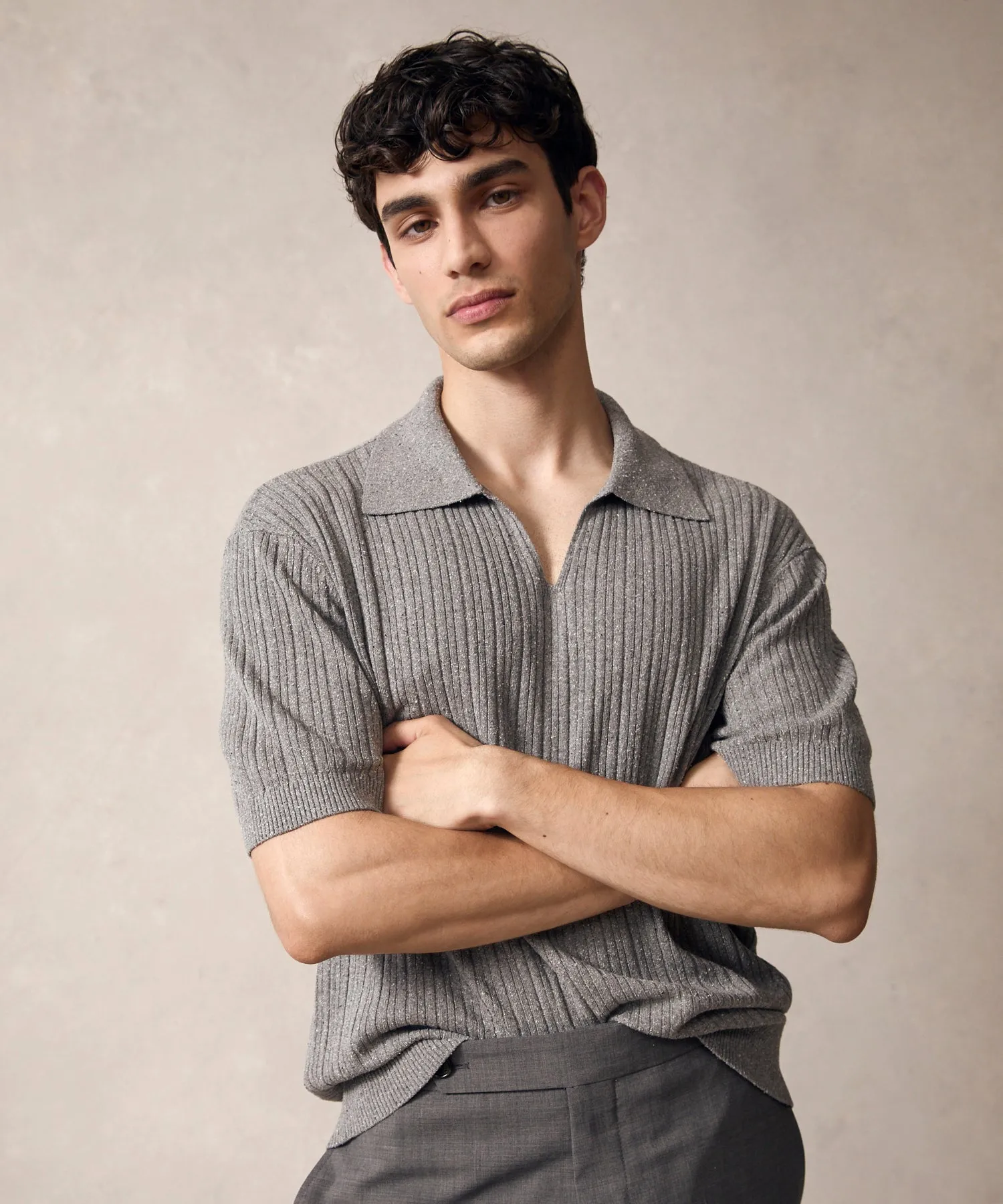 Silk Donegal Montauk Polo