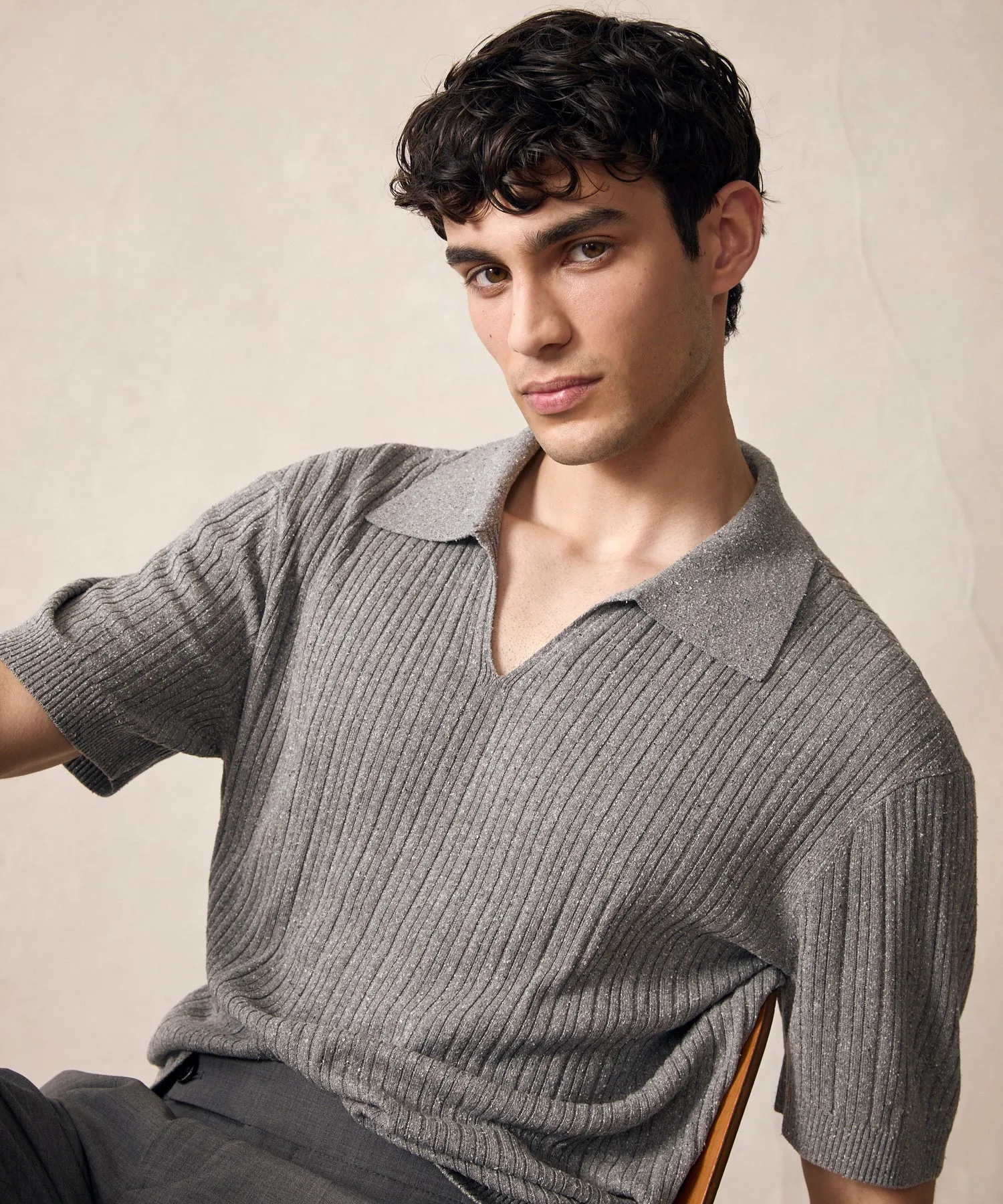 Silk Donegal Montauk Polo