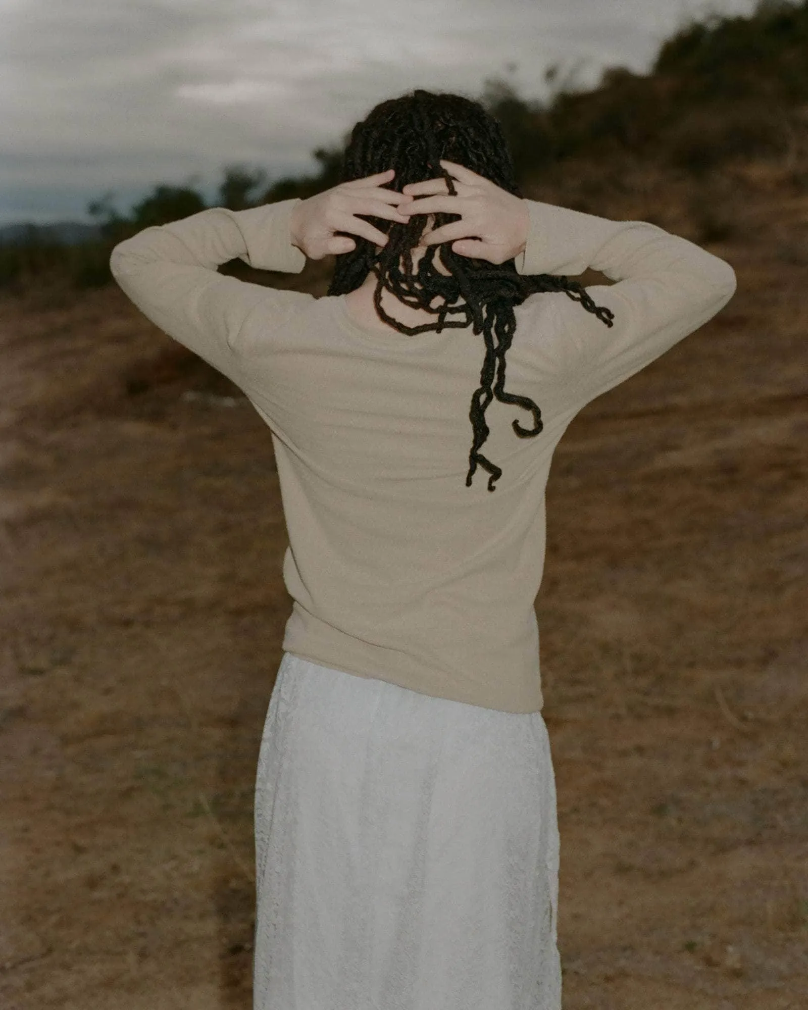 Silk Long Sleeve Tee