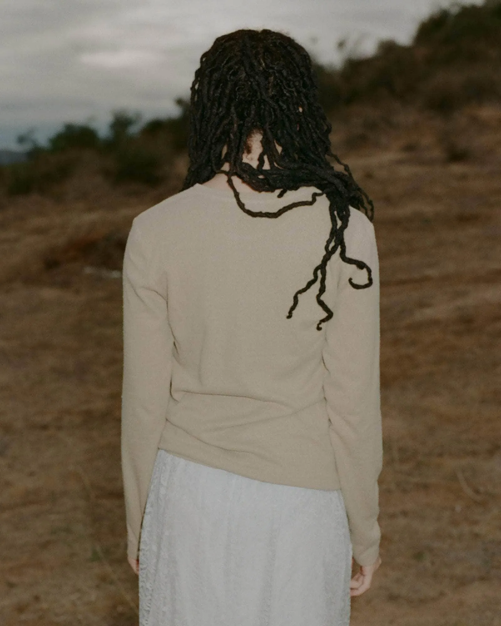 Silk Long Sleeve Tee