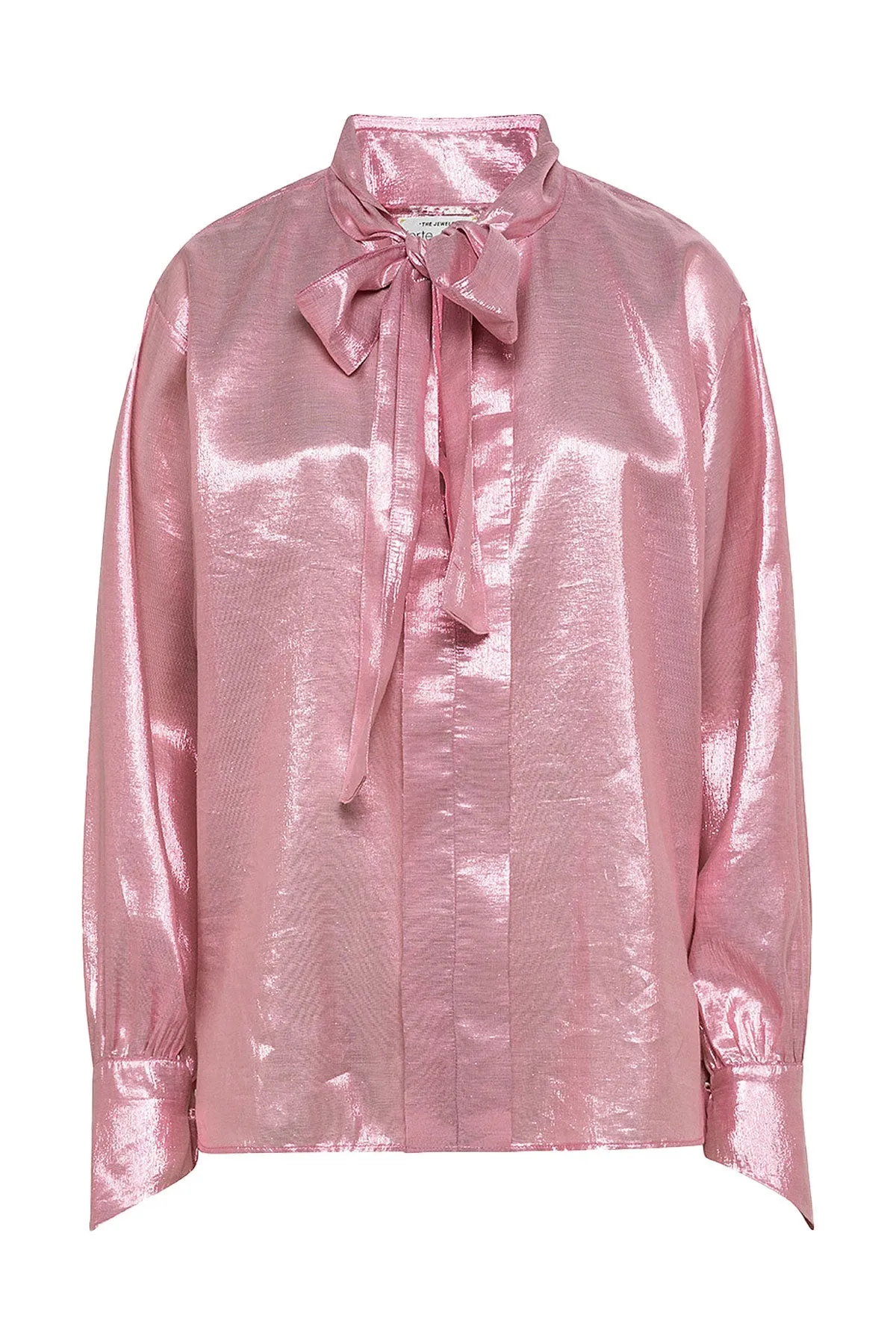 Silk Viscose Lurex Shirt