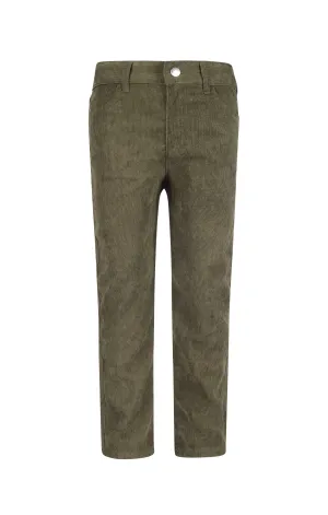 SKINNY CORDS OLIVE