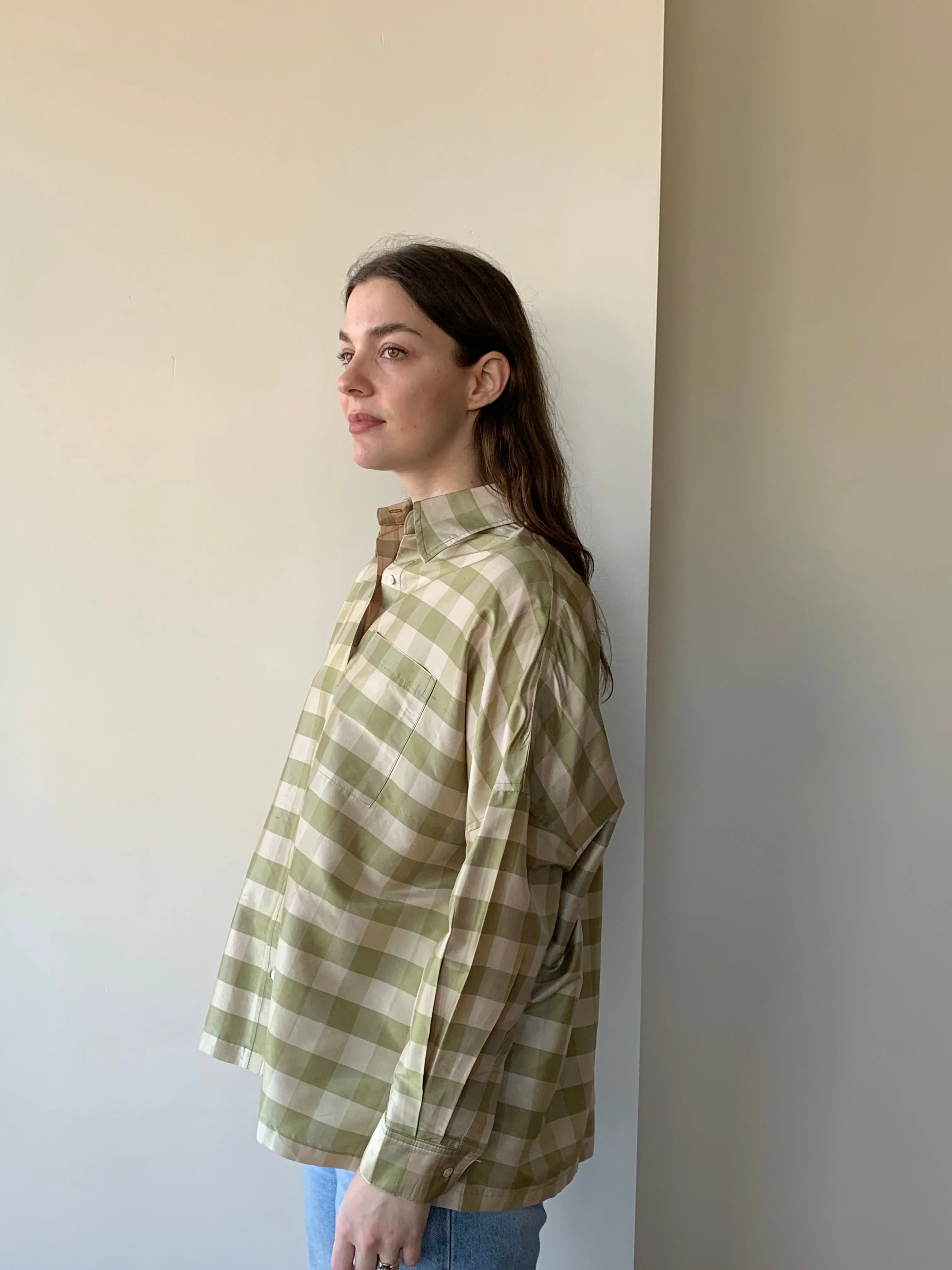 steven alan deadstock silk shirt
