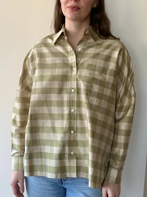steven alan deadstock silk shirt