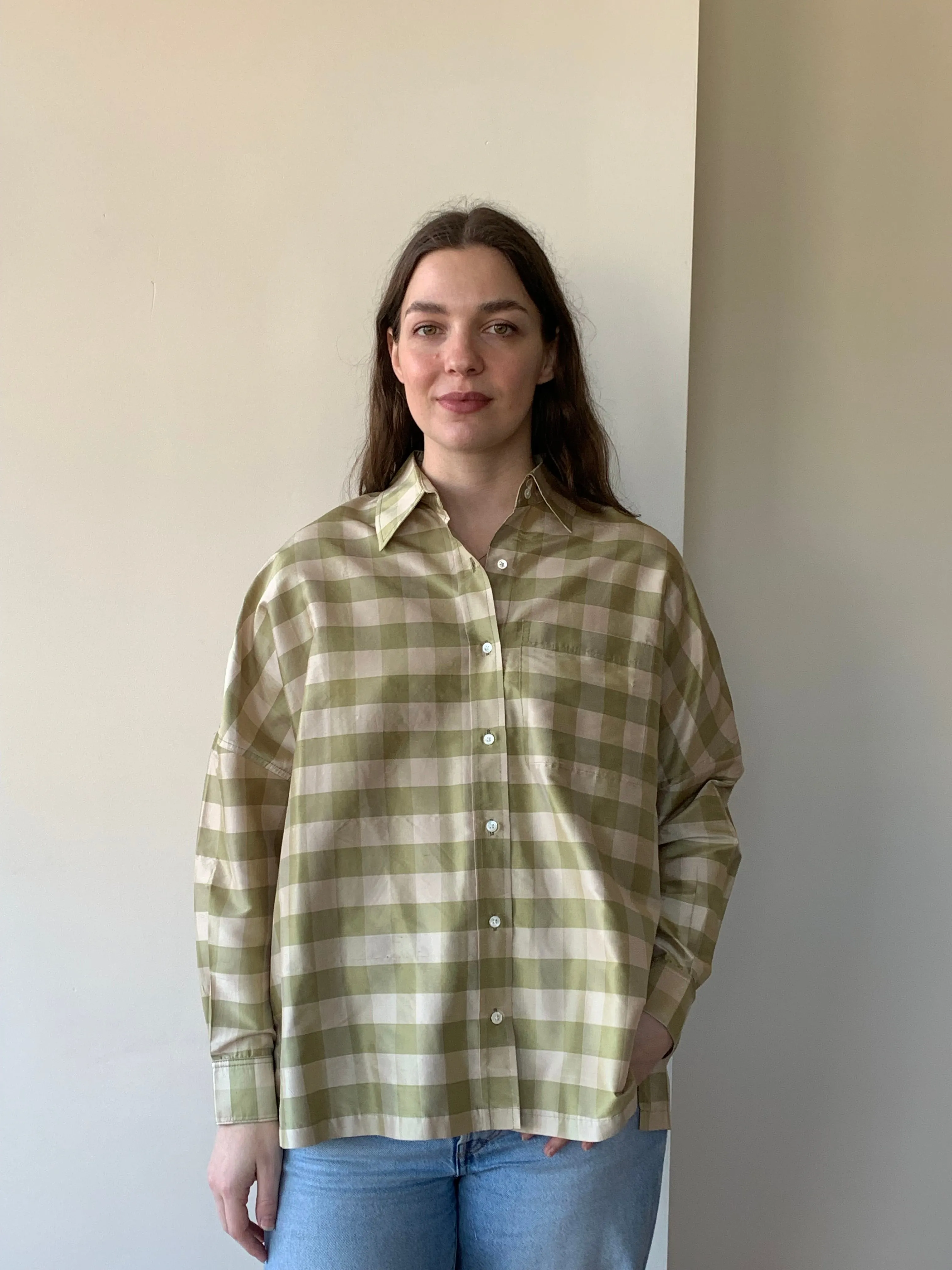 steven alan deadstock silk shirt
