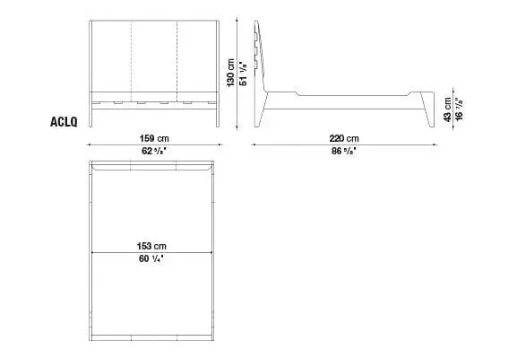 Talamo - Bed