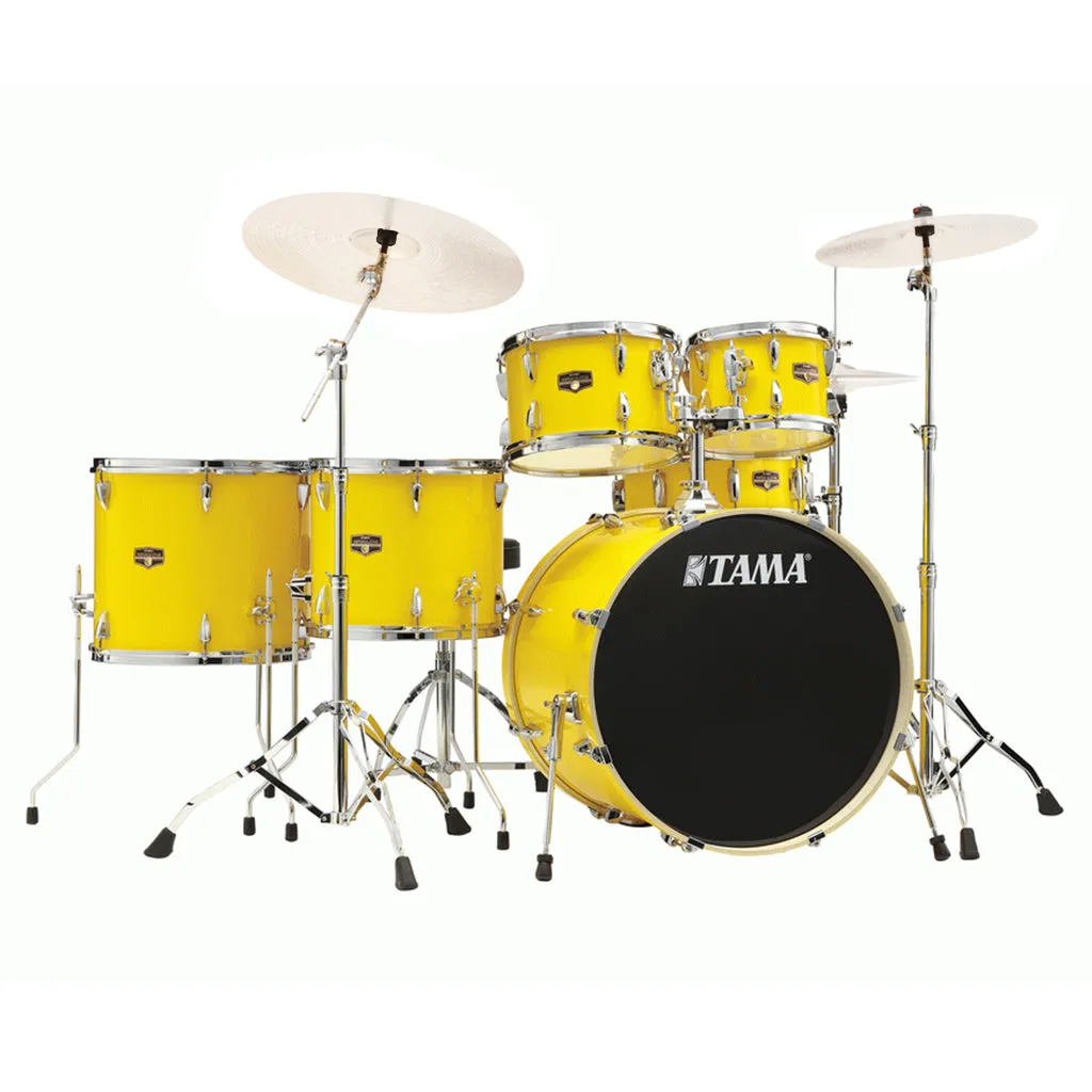 Tama IP62H6W Imperialstar 6-Piece Complete Kit with 22" Bass Drum - Electric Yellow