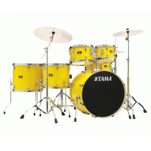 Tama IP62H6W Imperialstar 6-Piece Complete Kit with 22" Bass Drum - Electric Yellow