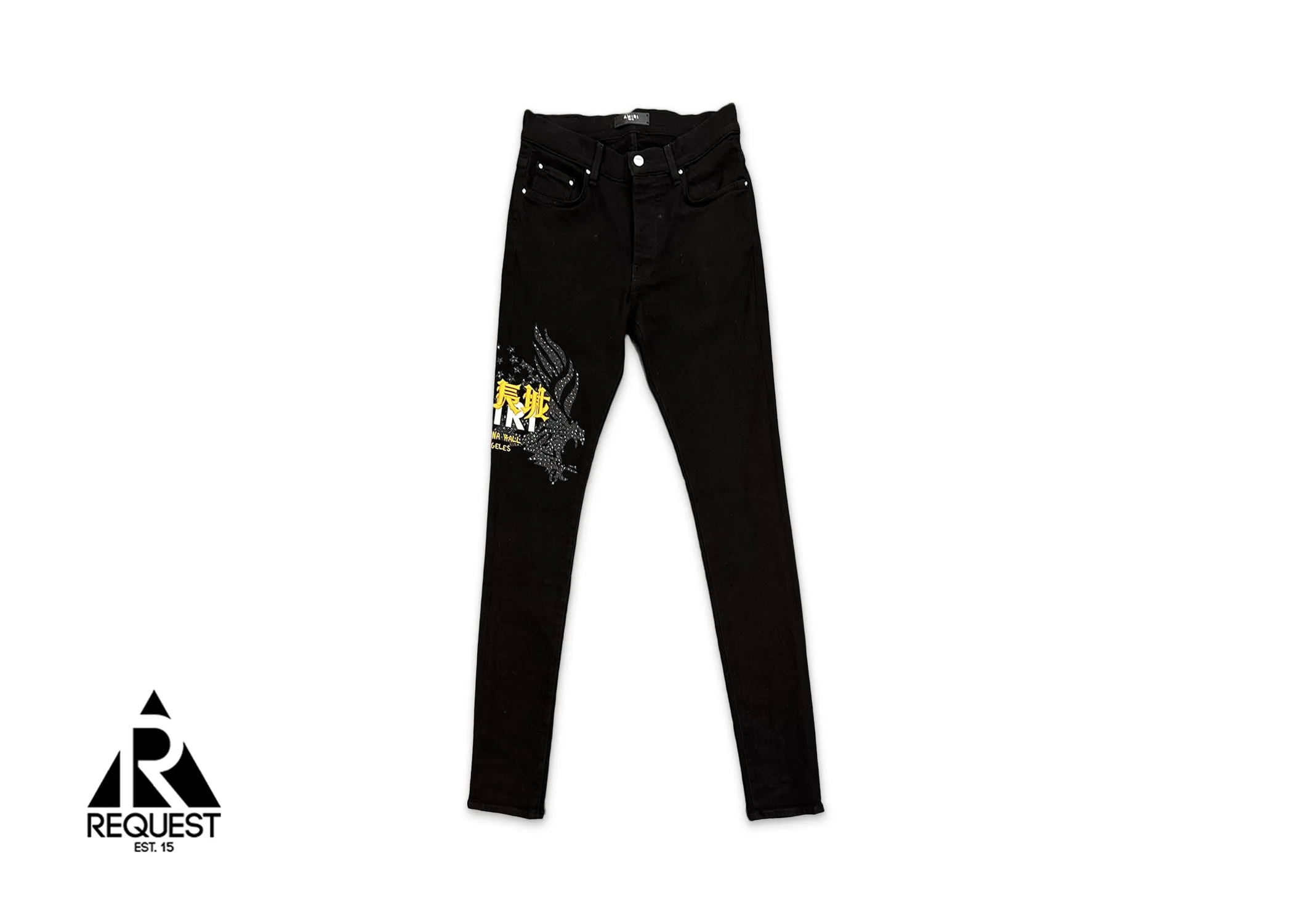 TGCW Crystal Skinny Jean "Black"