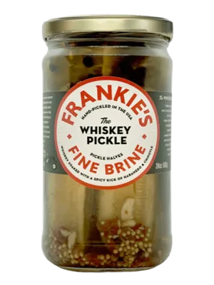 The Frankie's Fine Brine WHISKEY Pickles