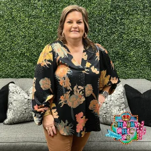 The Main Event Top - Black