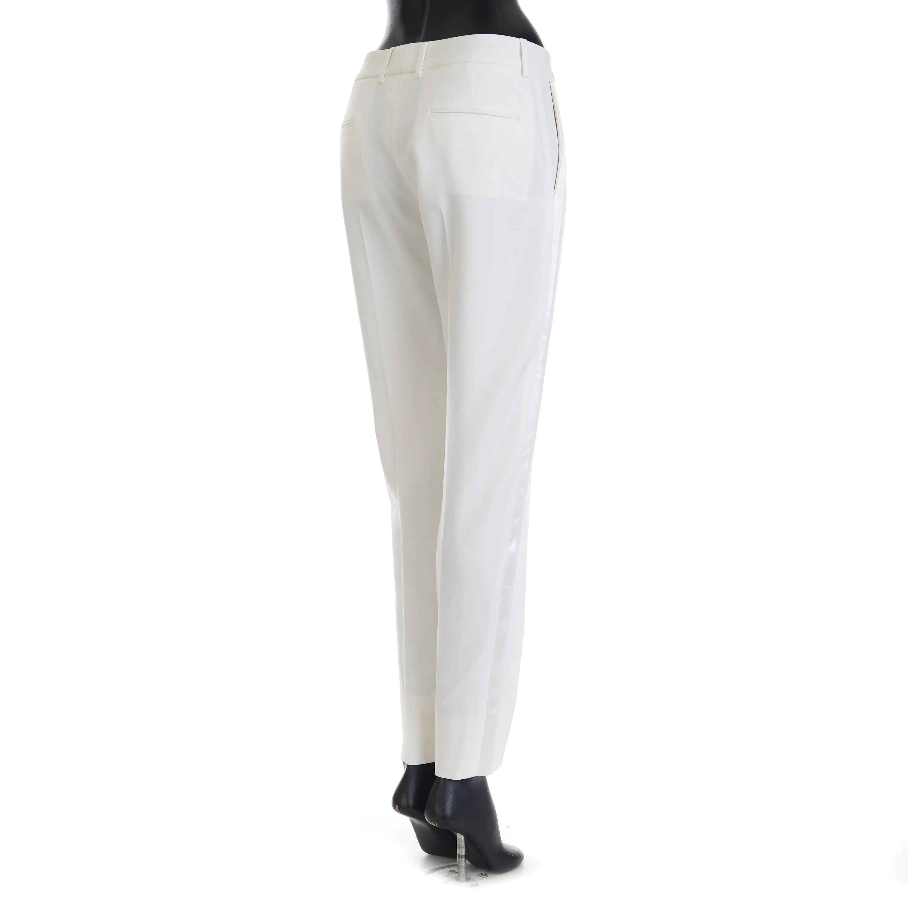 Tuxedo Pants In Grain De Poudre