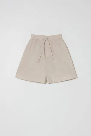 Twill Short - Drapey Bio Washed Twill