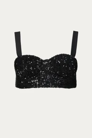 UNA BUSTIER TOP