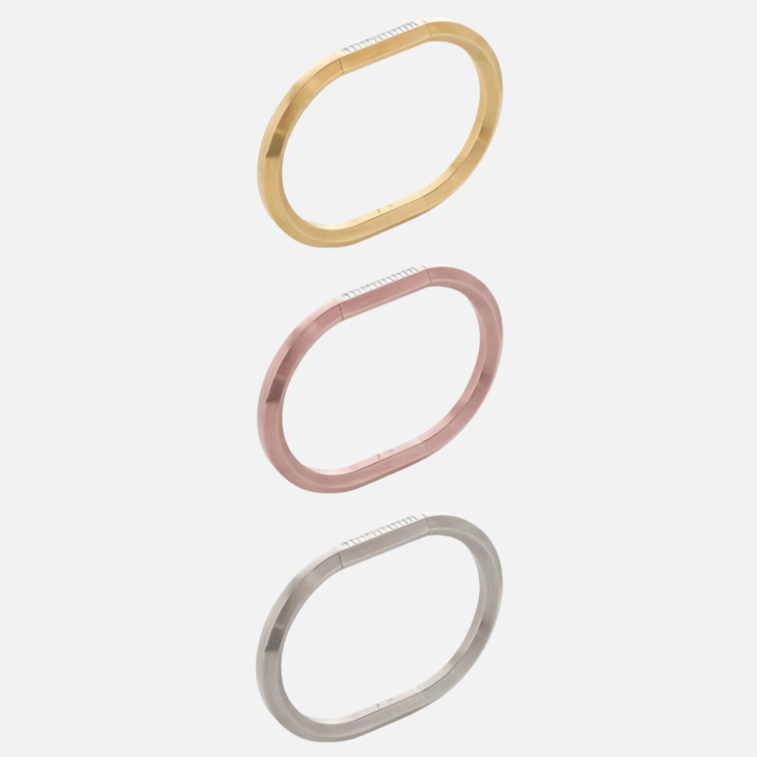 Vault Baguette Diamond, 18k Rose Gold