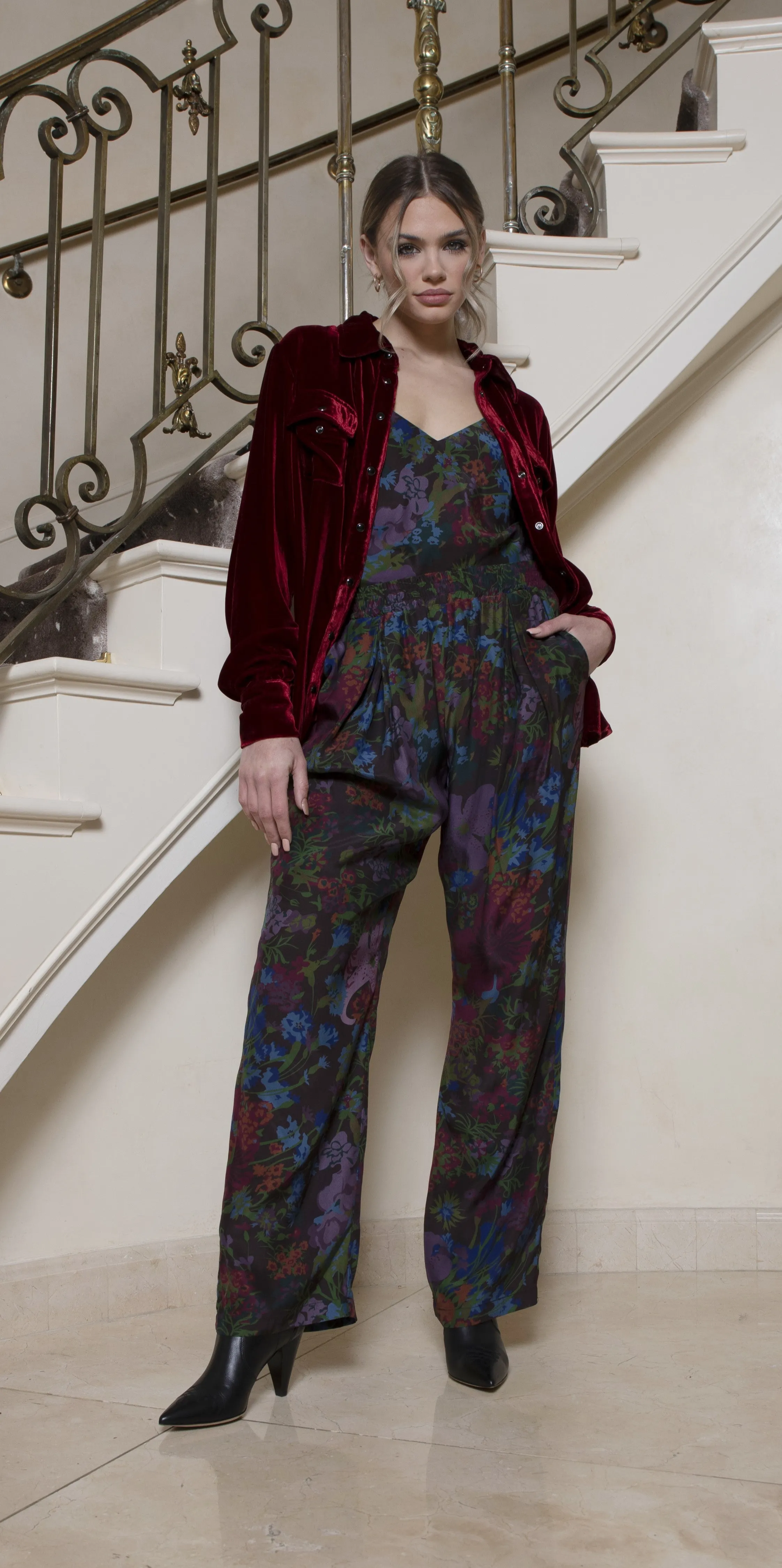Velvet Pocket Shirt