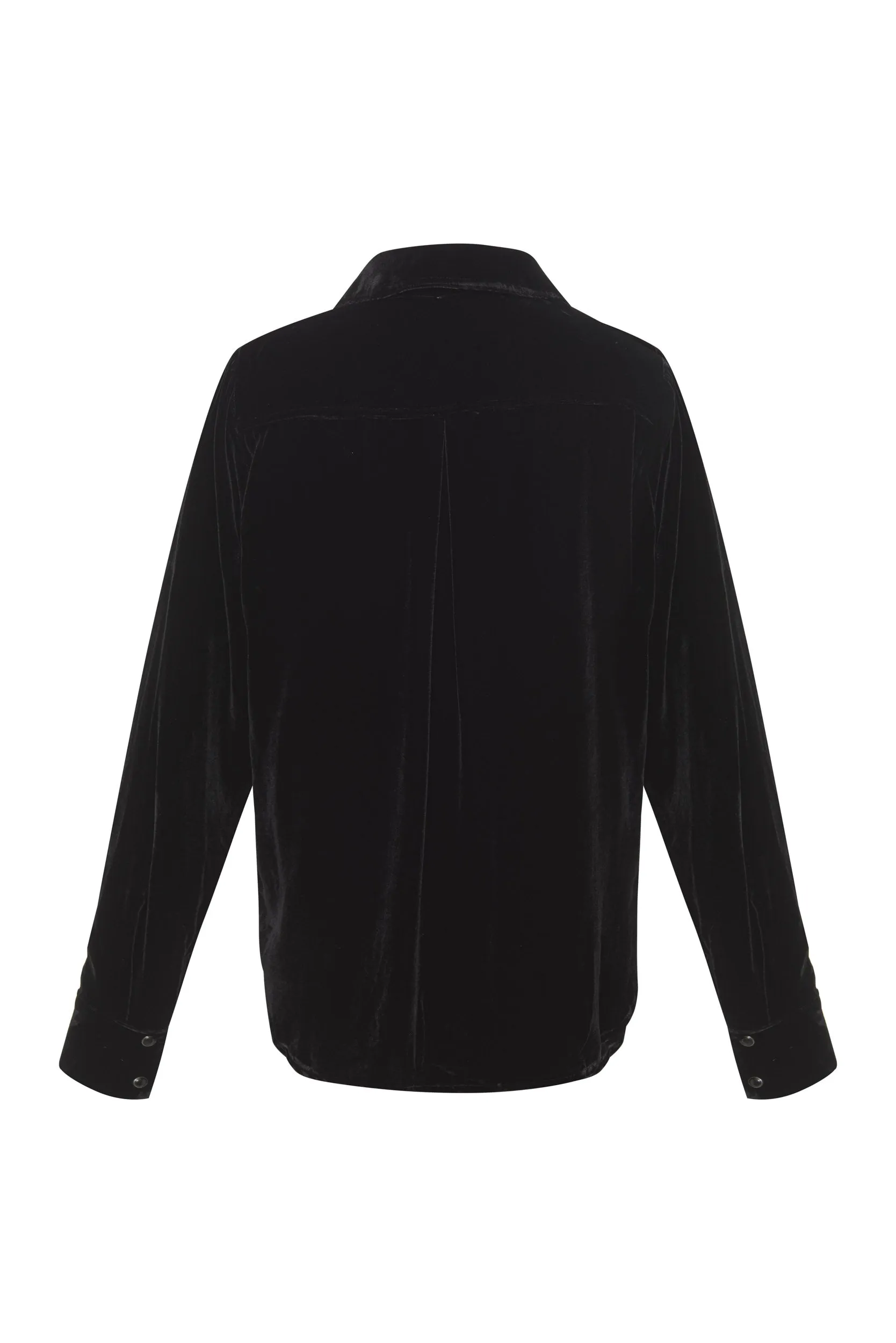 Velvet Pocket Shirt