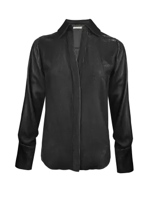 Velvet Runway Shirt Black