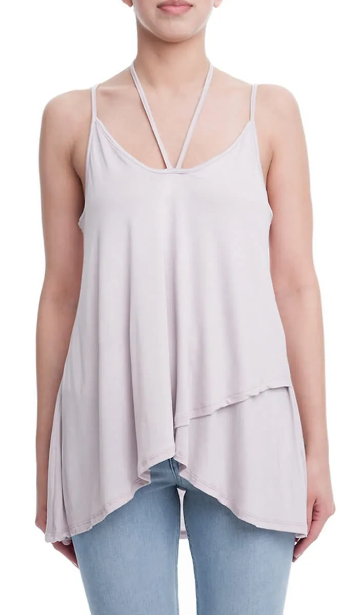 Viki V- Tank- Cloud Grey