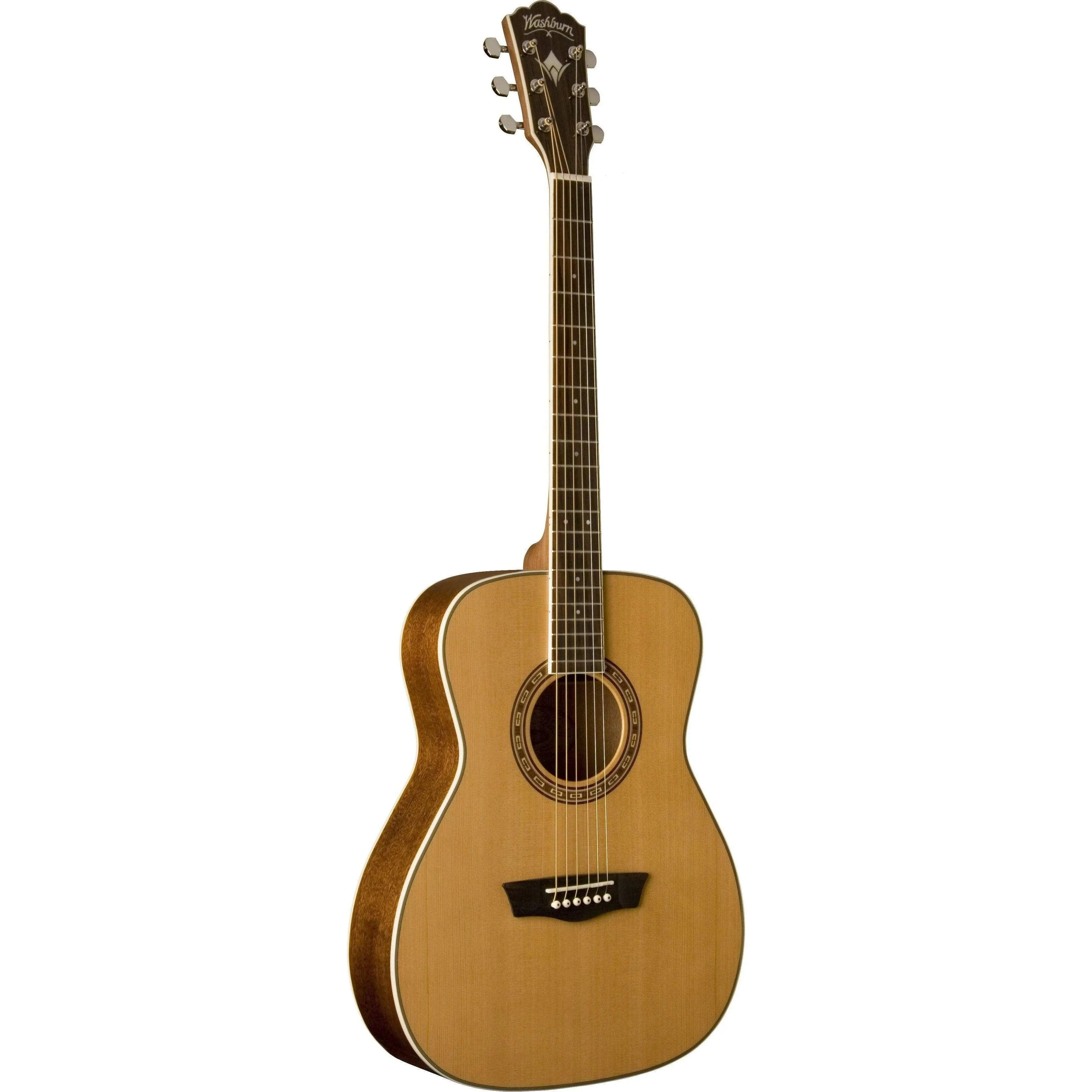 Washburn WF11S Acoustic Guitar - Natural (Discontinued)