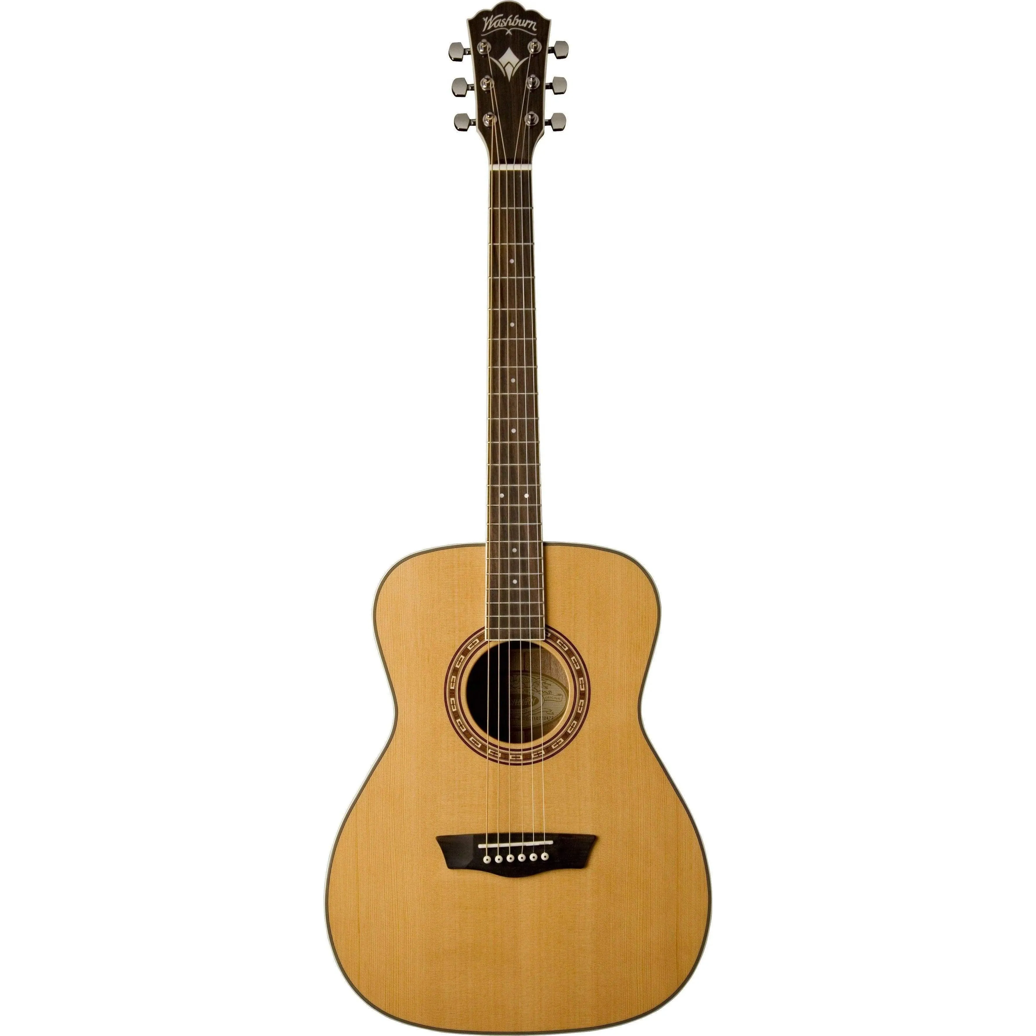 Washburn WF11S Acoustic Guitar - Natural (Discontinued)