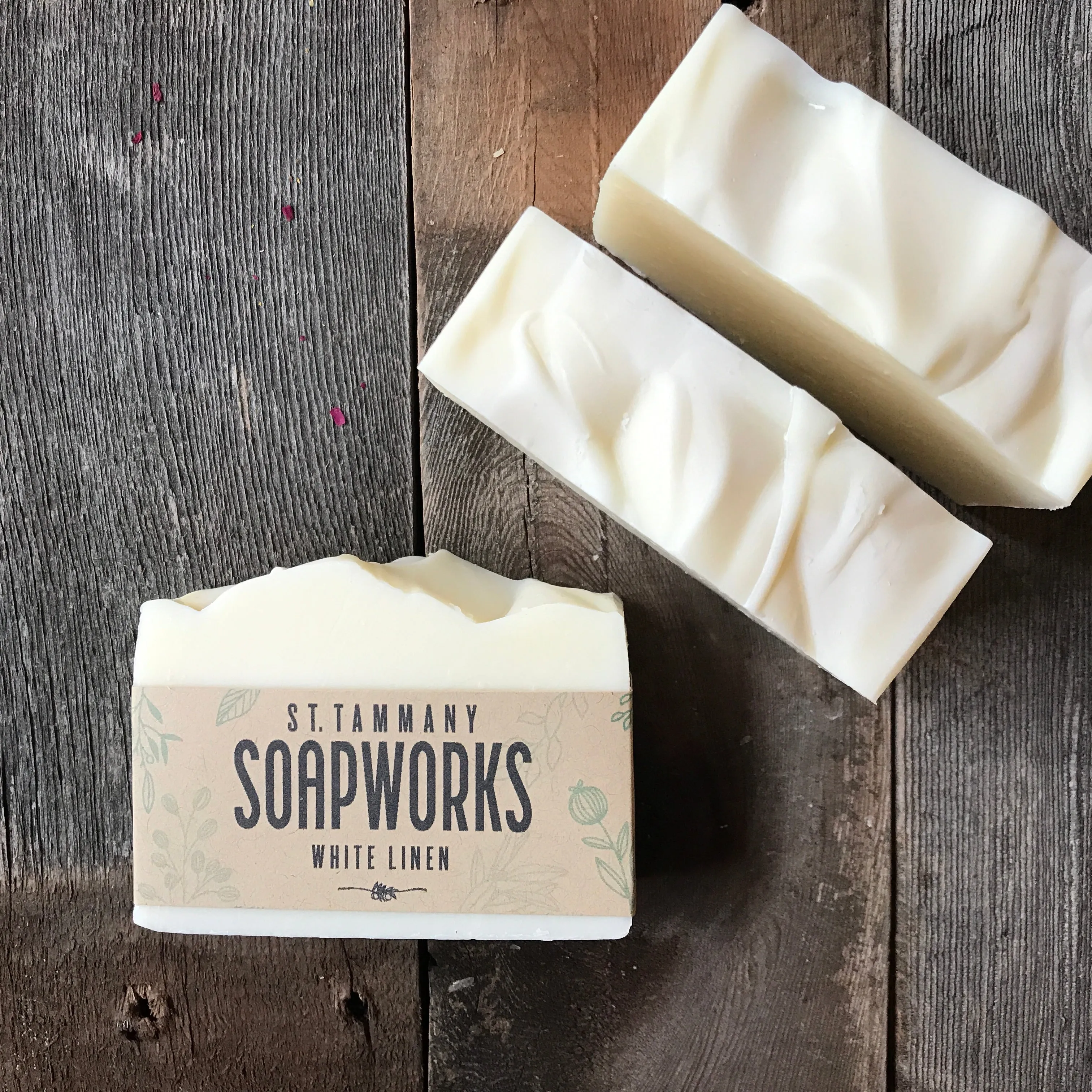 White Linen Soap