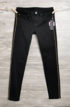 WOMENS SIZE 27 - BLACK TAPE, Low-Rise, Black Skinny Jeans NWT B26