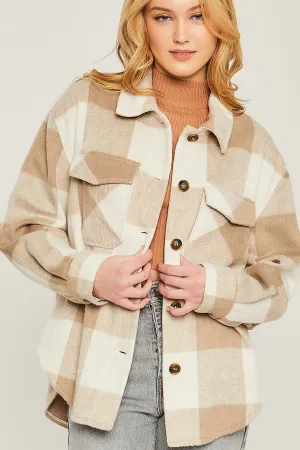 Woven Yarn Shacket