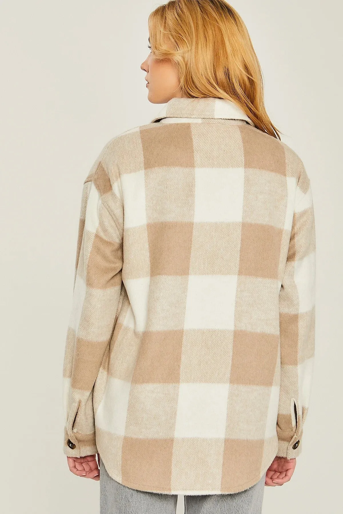 Woven Yarn Shacket