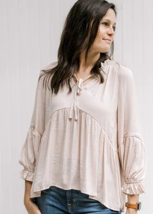 X Shell Pink Top