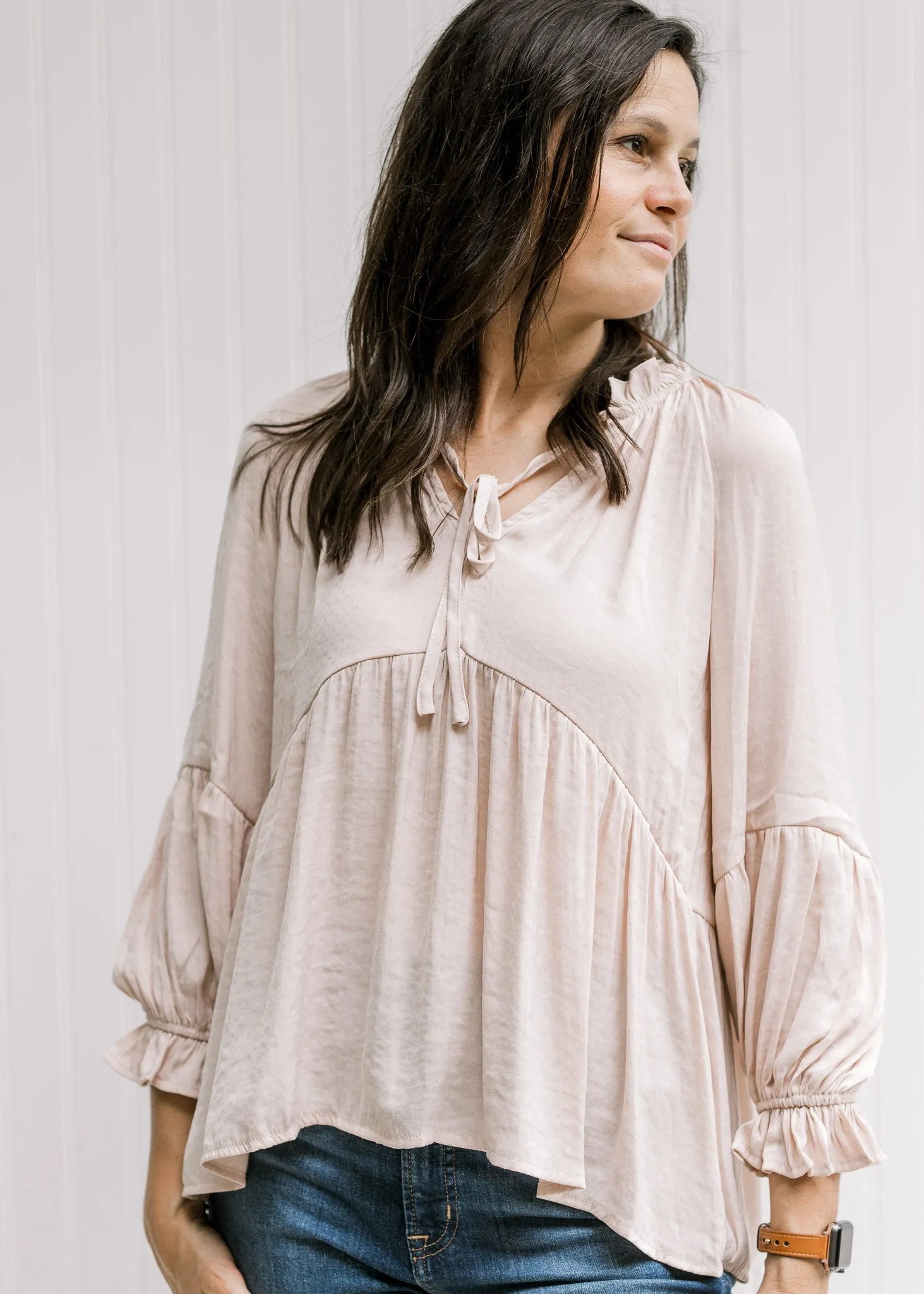 X Shell Pink Top