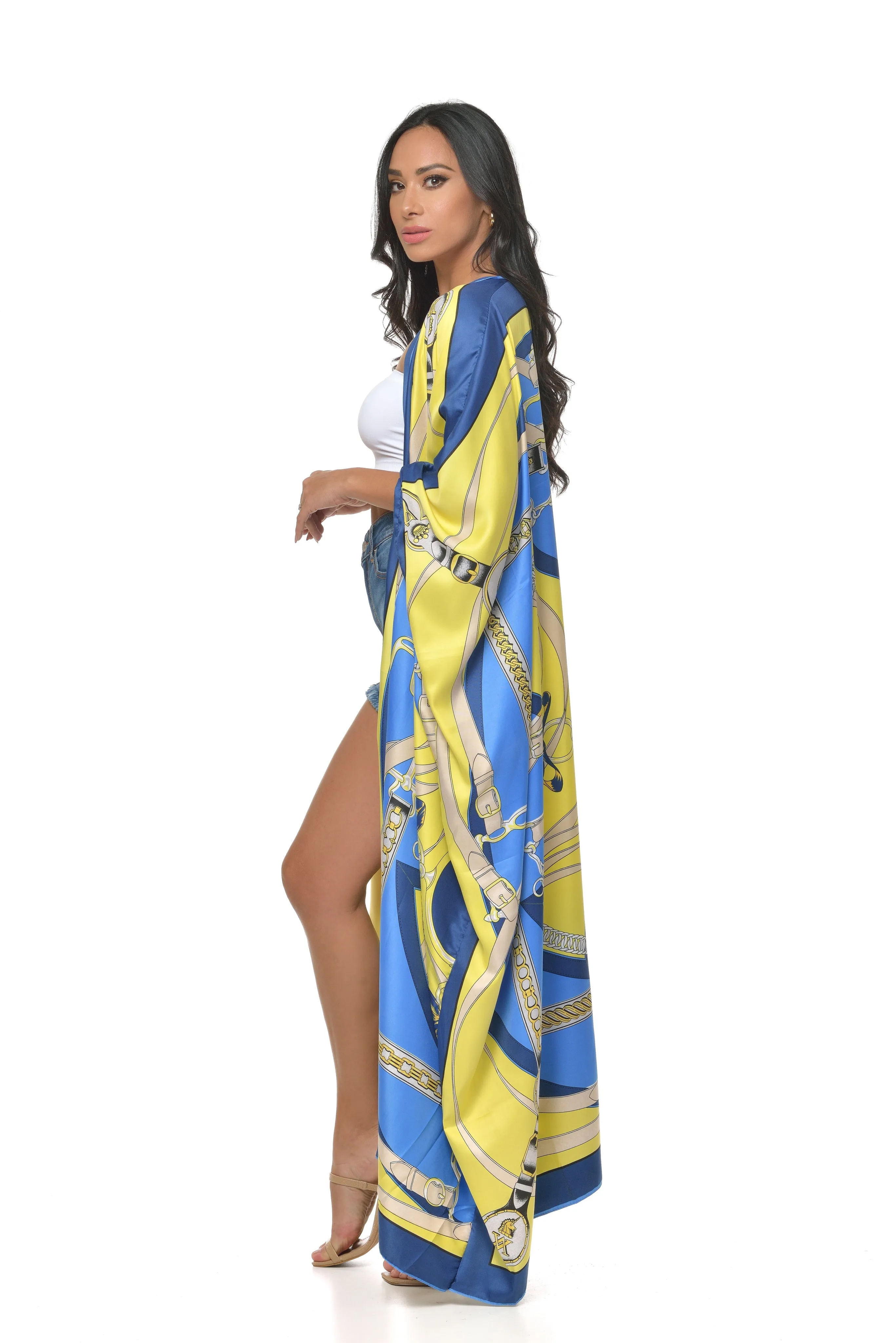 Yandy Satin Kimono