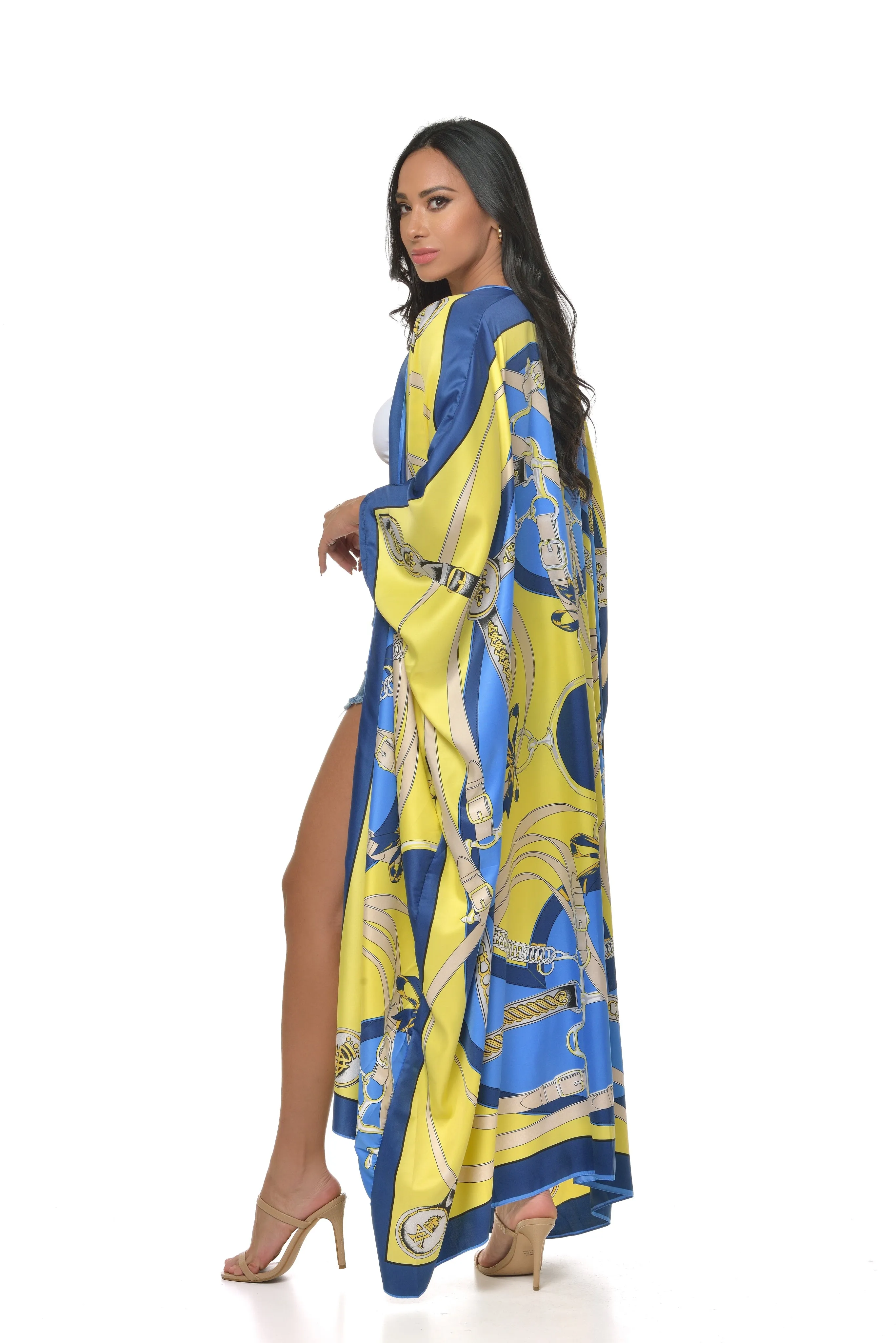 Yandy Satin Kimono